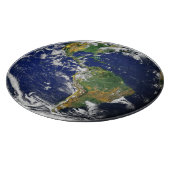 AARDE VAN RUIMTE Aangepast glazen snijvlak Snijplank (Hoek)