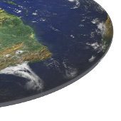 AARDE VAN RUIMTE Aangepast glazen snijvlak Snijplank (Hoek)