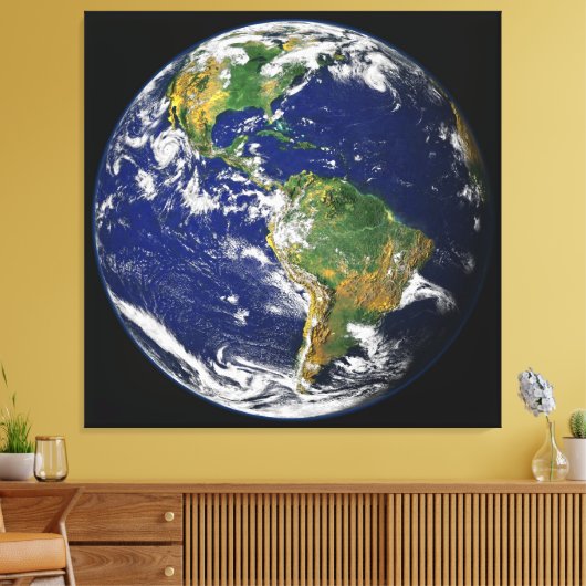 AARDE VAN RUIMTE Aangepaste Fotografie Canvas Prin (Insitu (Woonkamer))