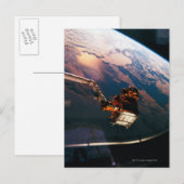 Aarde van Ruimtependel 3 Briefkaart (Voorkant / Achterkant)