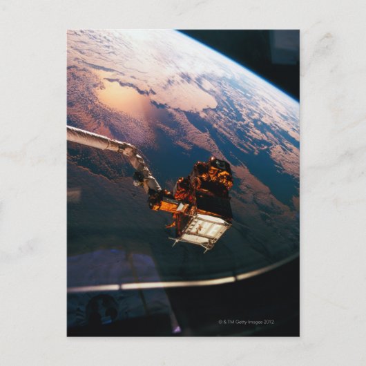 Aarde van Ruimtependel 3 Briefkaart (Voorkant)