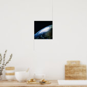 Aarde van Satelliet 3 Poster (Keuken)