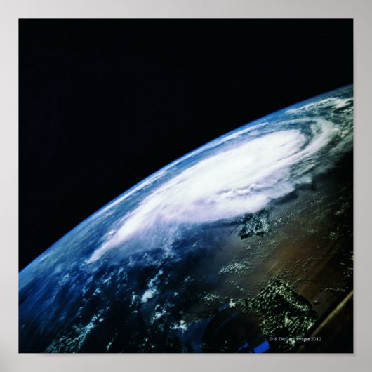 Aarde van Satelliet 3 Poster (Voorkant)