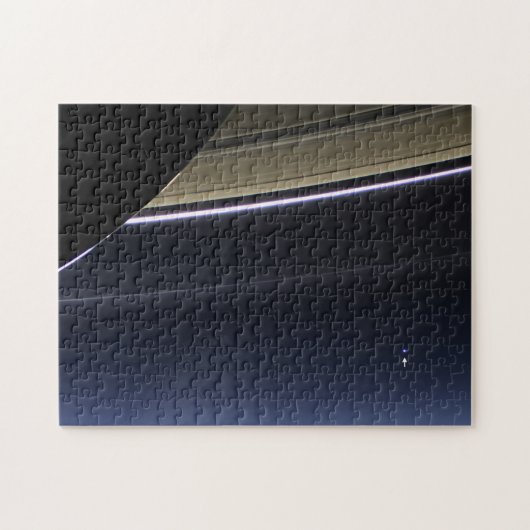Aarde van Saturn Legpuzzel (Horizontaal)