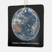 Aarde vanuit Artemis II Keramisch Ornament (Links)