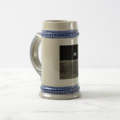 Aarde vanuit de Maan in de zwarte ruimte: Earthris Bierpul (Voorkant links)