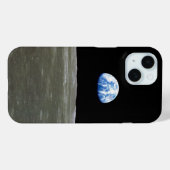 Aarde vanuit Maan in de zwarte ruimte: Earthrise Case-Mate iPhone Case (Achterkant (horizontaal))