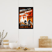 Aarde versus de vliegende schotels poster (Keuken)