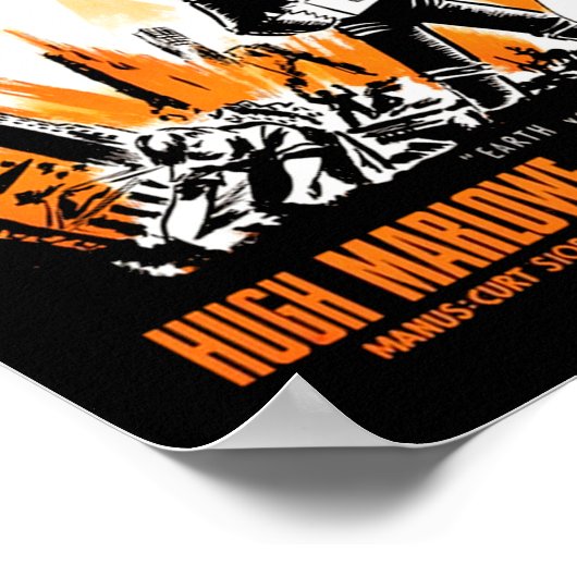 Aarde versus vliegende schotels poster (Hoek)