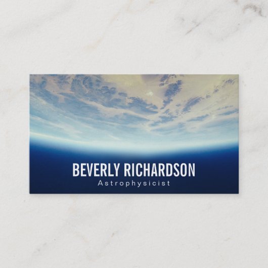 Aarde Visitekaartje (Voorkant)