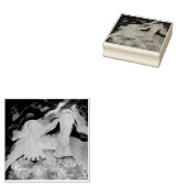 Aarde Voeten Tenen Wolken Angel Maureen Girard Rubberstempel (Gestempeld)