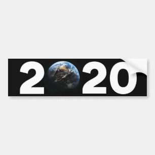 Aarde voor President® Campaign, "2020" Bumper Bumpersticker