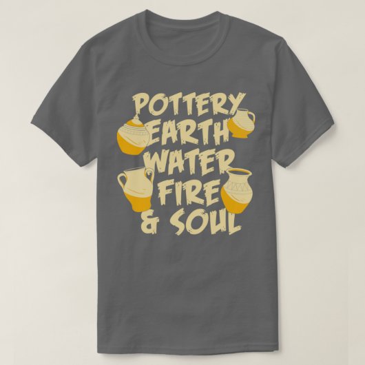 Aarde - watervuur 9 t-shirt (Design voorkant)
