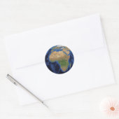 Aarde wereldbol Afrika stickers (Envelop)