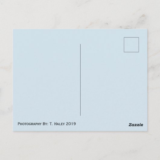 Aarde-Wereldbol Briefkaart (Achterkant)