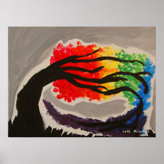 Aarde, wind en vuur - een Gabriel McGarry Poster