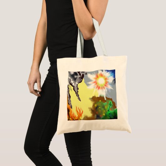 Aarde, wind en vuur tote bag (Voorkant (product))