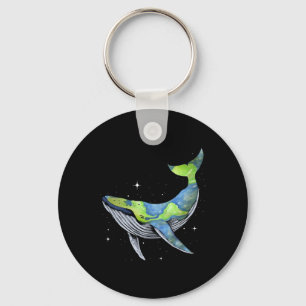 Aarde Zee Planet Orcas Whale Save the Planet Earth Sleutelhanger