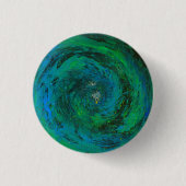 Aarde-Zeeen Ronde Button 3,2 Cm (Voorkant)