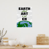 AARDE zonder ART Poster (Keuken)