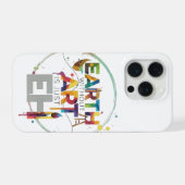 Aarde Zonder Kunst Is Gewoon Eh Schilder Kunstenaa iPhone Hoesje (Achterkant horizontaal)