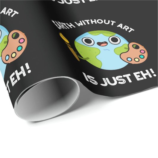 Aarde zonder kunst is maar een astronomische woord cadeaupapier (Rol Hoek)