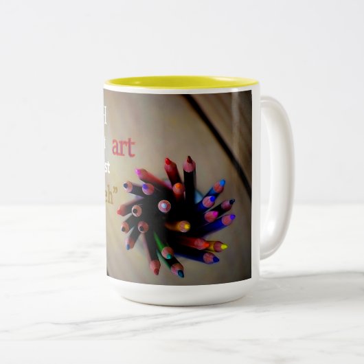 Aarde zonder kunst Mok (Voorkant rechts)