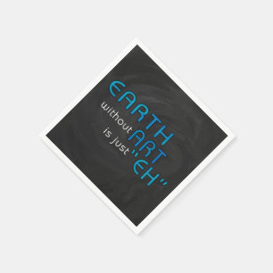 Aarde zonder kunst servetten