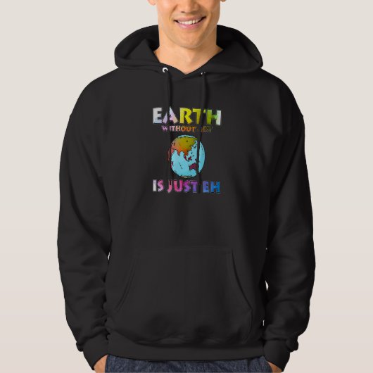 Aarde zonder kunstschilder hoodie (Voorkant)