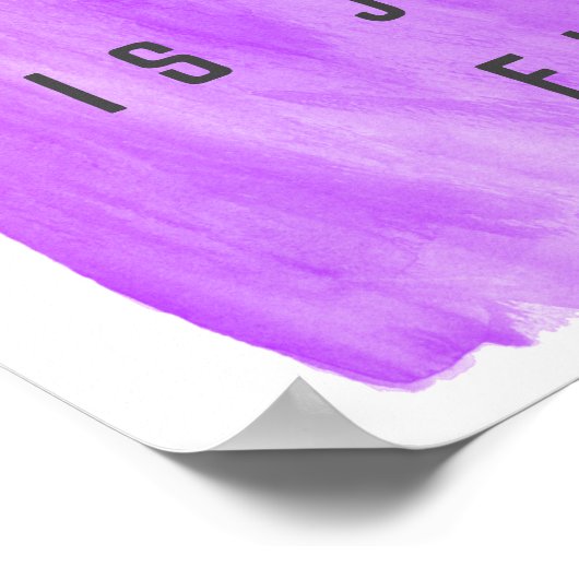 Aarde zonder kunstschilder Poster (Hoek)