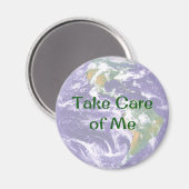 Aarde zorg nemen voor mijn magneet (Voorkant / Achterkant)