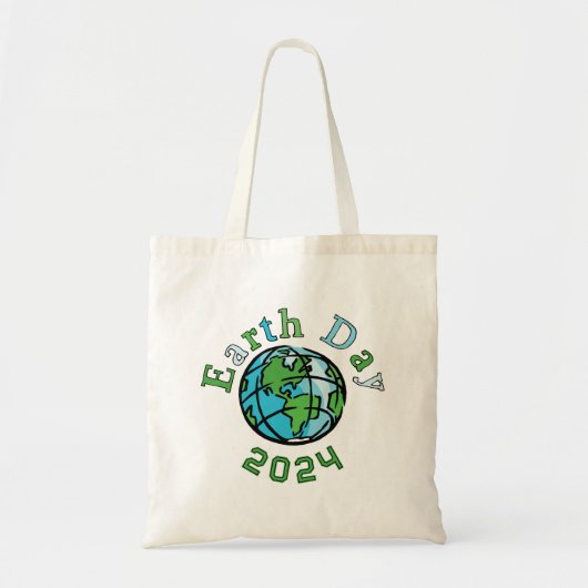 Aardedag 2024 Canvas Tote Bag (Voorkant)