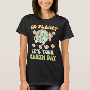 Aardedag 2025 Ga naar Planeet Het is jouw Aarddag  T-shirt