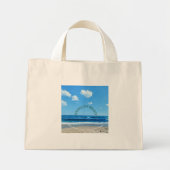 Aardedag boodschappentas mini tote bag (Voorkant)