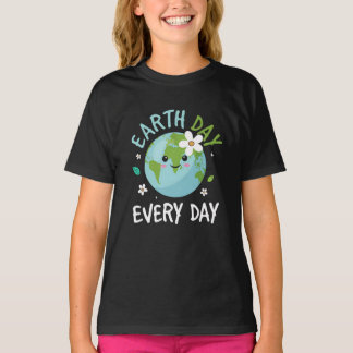 Aardedag elke dag - Kinderen Milieu Aardedag T-shirt