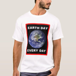 Aardedag elke dag t-shirt