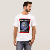 Aardedag elke dag t-shirt (Voorkant volledig)