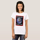 Aardedag elke dag t-shirt (Voorkant volledig)