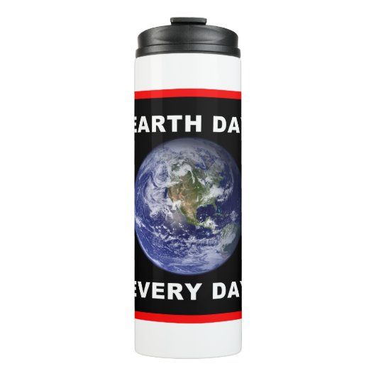 Aardedag elke dag thermosbeker (Voorkant)
