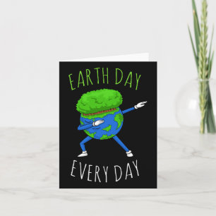 Aardedag elke dag Wetenschap Recycle Milieu Gi Kaart