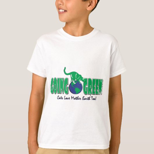 Aardedag Ga Groen T-shirt (Voorkant)