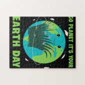 Aardedag: Ga naar de planeet Het is je Aarddag Legpuzzel (Horizontaal)