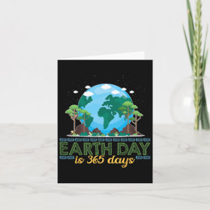 Aardedag is 365 dagen kaart