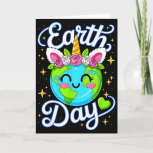 Aardedag Planeet Herstel Aarde Sla de Aarde Dag Kaart