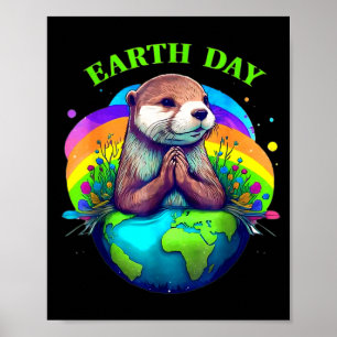 Aardedag Planeet Jubileum Aardedag Elke Dag Wo Poster