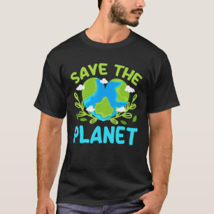 Aardedag Planeet Vegan Dieren Milieu Algemeen T-shirt