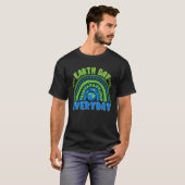 Aardedag Planeet Vegan Dieren Milieu Algemeen T-shirt (Voorkant volledig)