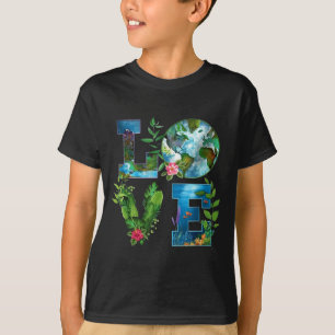 Aardedag Planeet Verjaardag Aardedag Elke Dag Wo T-shirt