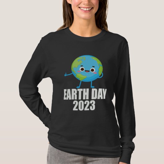 Aardedag T-shirt Aarddag Voor Kinderen Studenten 2 (Voorkant)
