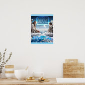 Aardedag telefoonachtergrond poster (Keuken)